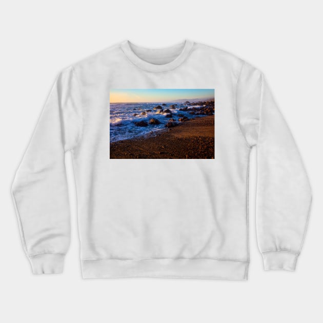 Amazing Sonoma Coast Crewneck Sweatshirt by photogarry